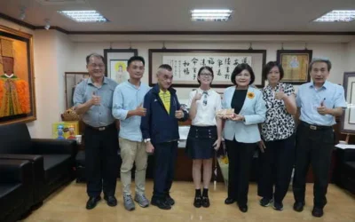 張麗善縣長接見總統教育獎及奮發向上學生 嘉勉學生從逆境淬鍊生命光彩