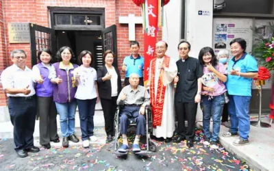彰化縣歷史建築再現風華 埔心羅厝天主堂原教室(文物館)修復竣工啟用 展出珍貴古文物