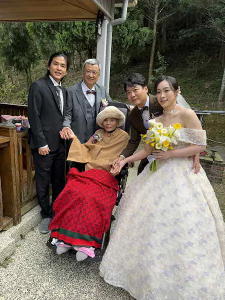 生日宴會與大兒子的結婚典禮 場面溫馨感人 親友紛紛獻上祝福1