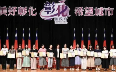 彰化縣表揚學校護理人員 守護學童健康從校園扎根