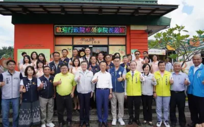 行政院卓院長訪視嘉義縣番路鄉農會 宣布已核定第二期冷鏈計畫