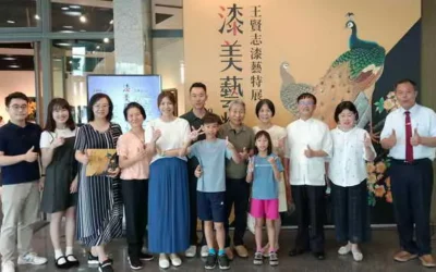 蒔繪保存者王賢志漆藝特展 屯藝展出父子技藝傳承與對話