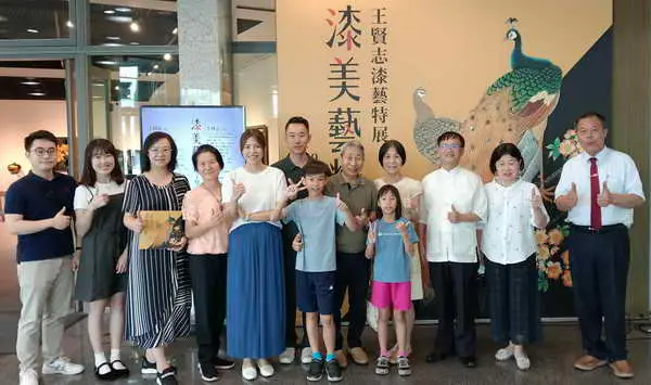 蒔繪保存者王賢志漆藝特展 屯藝展出父子技藝傳承與對話1