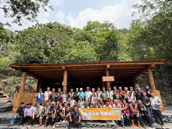 國產材打造獵寮 巴庫拉斯重現布農傳統文化1