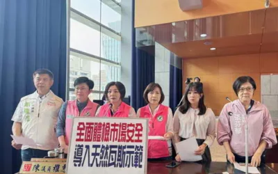 市議員陳雅惠質詢要求 建國市場氣爆檢討升溫 中市府同意先行示範導入天然瓦斯