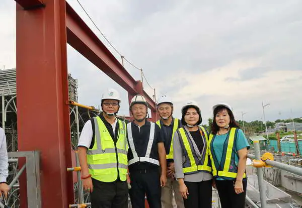 打造斗南嶄新地標 張縣長視察小東休閒娛樂中心工程進度