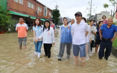 強降雨致雲林多處災情 張麗善勘災:期中央地方共同治水 守護鄉親家園