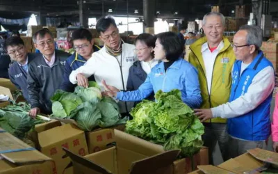 雲林蔬果肉品產銷穩定迎春節 張麗善縣長視察市場請民眾安心採購