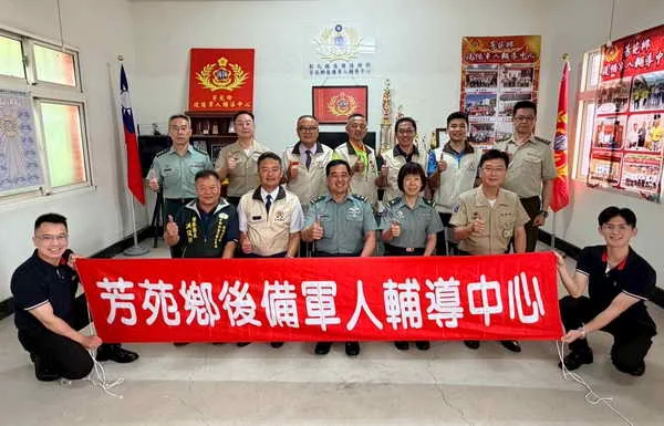 指揮官俞中將視導彰化地區後備輔導中心 強化地方動員能量1