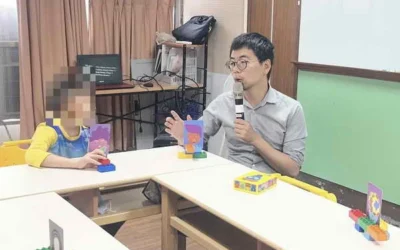 原來這就是家的感覺 彰化家扶寄養兒少用樂高拼出心中盼望