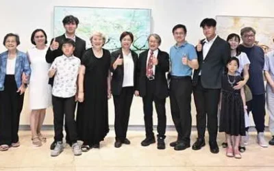 醫者仁心化作藝術風景 彰化縣美術家接力展第119棒林介山個展開幕