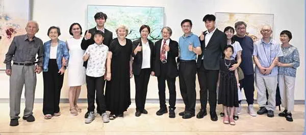 醫者仁心化作藝術風景 彰化縣美術家接力展第119棒林介山個展開幕