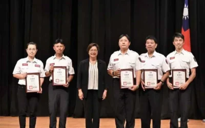 深耕救護二十餘載　 彰消5位資深EMT-P榮獲消防署「資深救護貢獻獎」