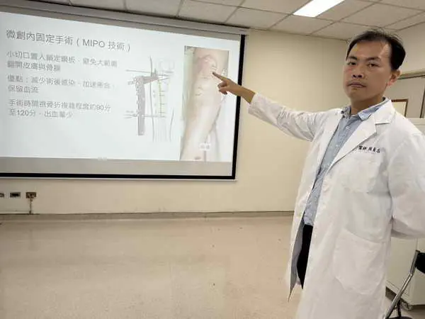 血拼姐車禍斷腿 微創併高壓氧治癒1