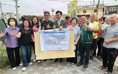 劉建國邀內政部董建宏次長南下雲林 提升城鄉新風貌與排水韌性
