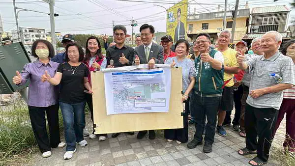 劉建國邀內政部董建宏次長南下雲林 提升城鄉新風貌與排水韌性1