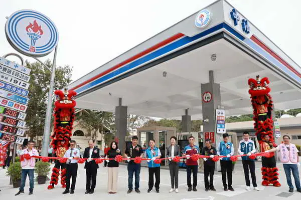 北中寮加油站落成啟用 提升民眾加油便利性1
