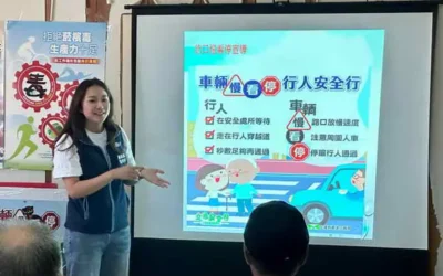 雲林監理站宣導路口停讓 提升行車安全與路權觀念