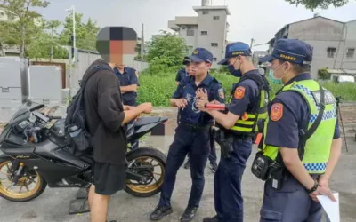 環警監聯合稽查 改裝噪音車無所遁形