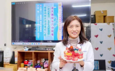 賴美娟營養師 教民眾過年安心吃 中式馬芬五彩高纖發糕