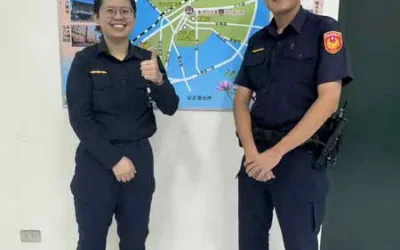 雨中拋錨驚魂 斗六警合力化險為夷