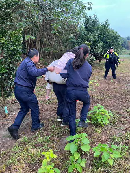 走失十小時驚魂 斗六警守護迷途身影1