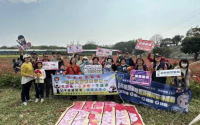 莿桐鄉樂聲接神謝花季熱鬧登場 斗六警宣導交通安全護平安