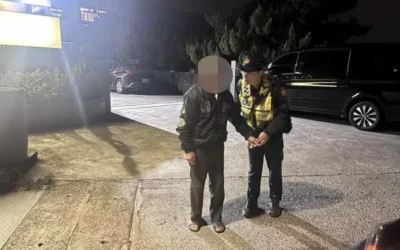 夜風中迷途的身影 斗六警暖心守護回家路