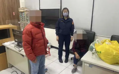 迷途老嫗南下尋親 斗六警耐心助回家