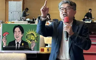 台中市議員李中指出 日本經常使用存亡危機為藉口,達成其政治上的侵略目的