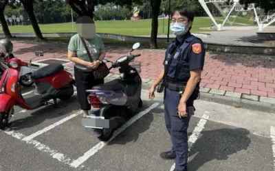 婦人忘記愛車停放位置 暖心警助找回愛車