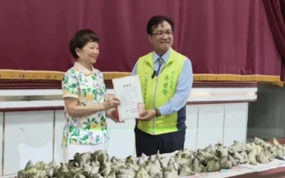端午節前關懷弱勢 林世賢贈加菜金與愛心粽