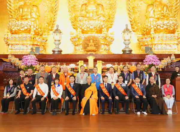 清明追思先烈英魂 林副秘書長出席台中念佛堂護國息災法會 祈願國泰民安、風調雨順1