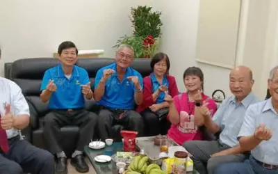 正能量社會菁英賢達人士陳國大理事長 林溢坤秘書 韓佩吟等人受到張德欽社長特別肯定讚賞