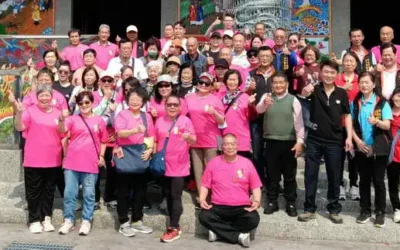 【慈淨宮南巡全省最大修緣觀濟公廟參香・受到修緣觀觀主簡榮梁熱烈歡迎 法喜圓滿】