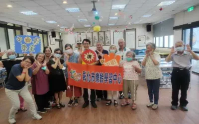 中彰榮家聯結彰化樂齡中心 活化長輩腦力桌遊趣
