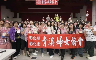百位婦女齊聚創作永生花藝　温芝樺：讓終身學習與城市美學在彰化持續綻放