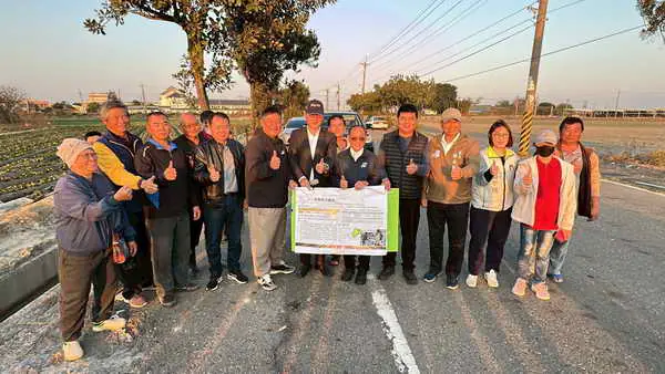 劉建國邀交通部會勘 爭取雲林人行安全經費1