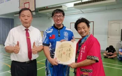 營北國中舞龍隊出訪波蘭巡演 王副縣長授旗勉勵