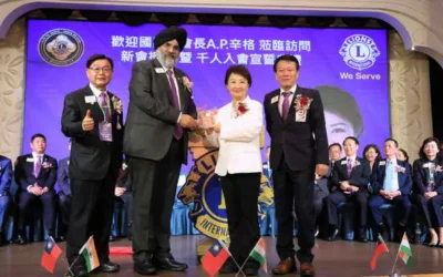 千人獅友齊聚台中宣誓投入公益 盧市長:愛與善的開始