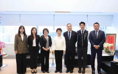 新加坡新任駐台代表符秀麗首訪台中 盧市長盼雙方深化城市交流合作