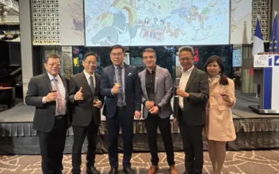 中市府出席法國國慶酒會 盼攜手各國代表推廣城市形象