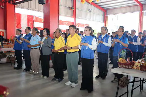 雲林縣長張麗善率一級主管至六房媽土庫股參拜祈福 祈求國泰民安1