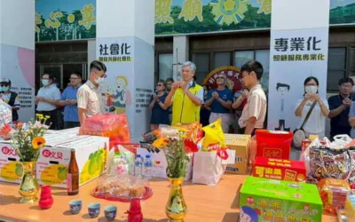 中彰榮家辦理中元普渡 祈福避疫永保安康