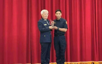 斗六警馬銘威榮獲警政署好人好事楷模 積極為民服務足堪表率