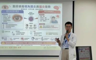 老婦眼角冒水皰 竟是「皮蛇」入侵！