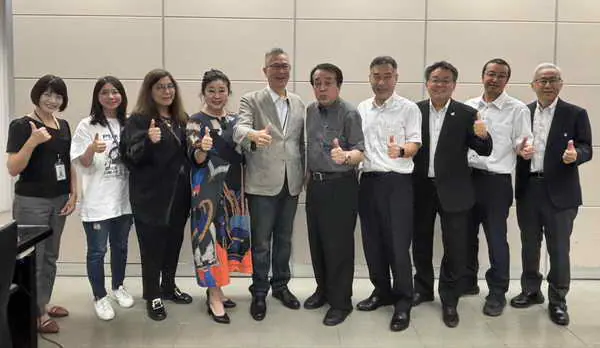 日本宮崎縣台灣交流大使拜會中市府 經發局