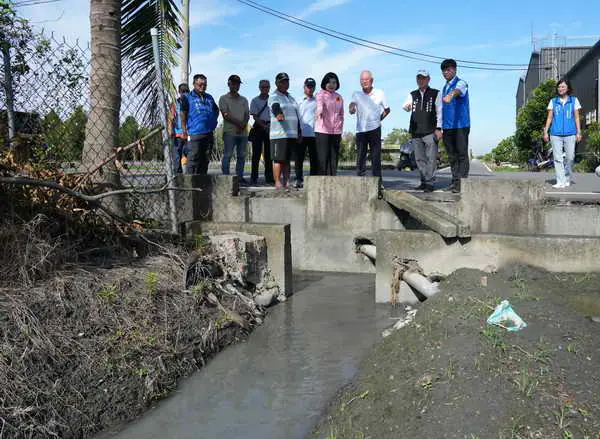解決義和農地重劃區淹水民瘼 縣府籌措經費修繕重劃區老舊排水溝1