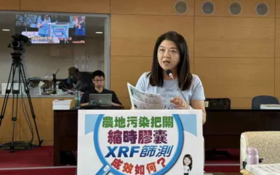 市議員吳瓊華關注農地污染把關 縮時膠囊及XRF篩測成效如何