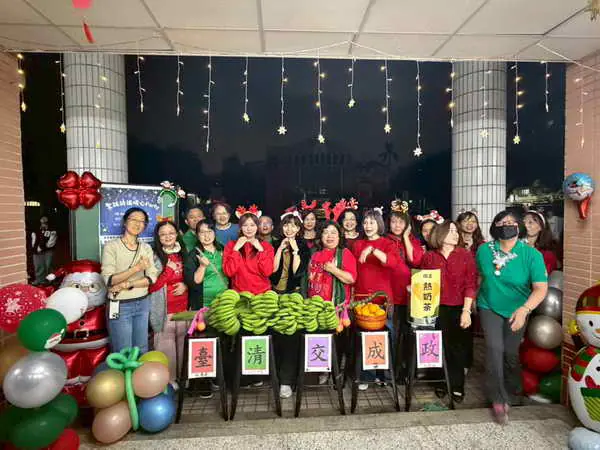 台中女中綠苑補給站十年有成 聖誕冬至祈福趴為學測生加油1